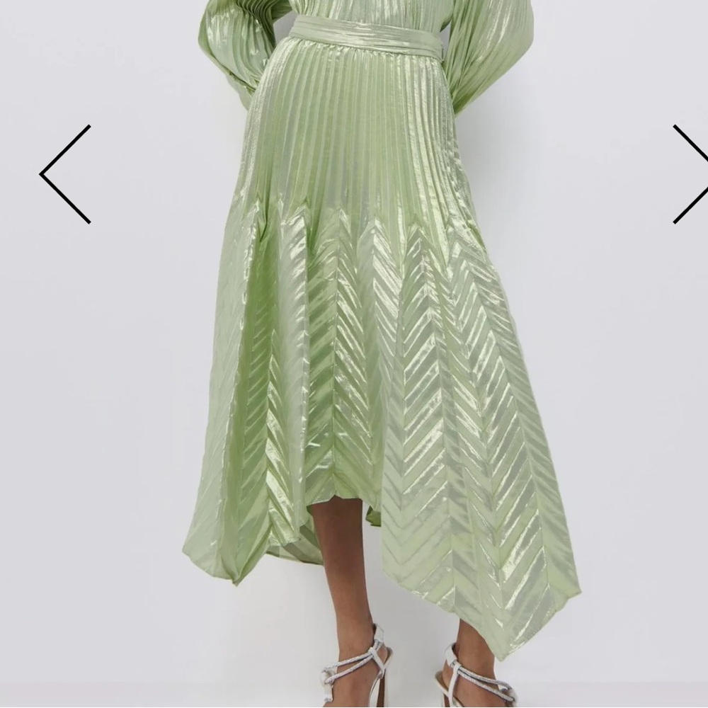 Simkhai metallic cassia skirt. NWT XS